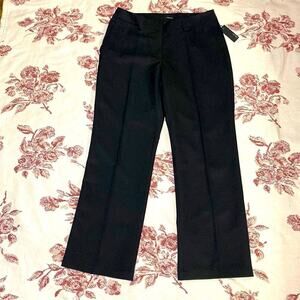 Oobe black pleated pants size 4 NWT